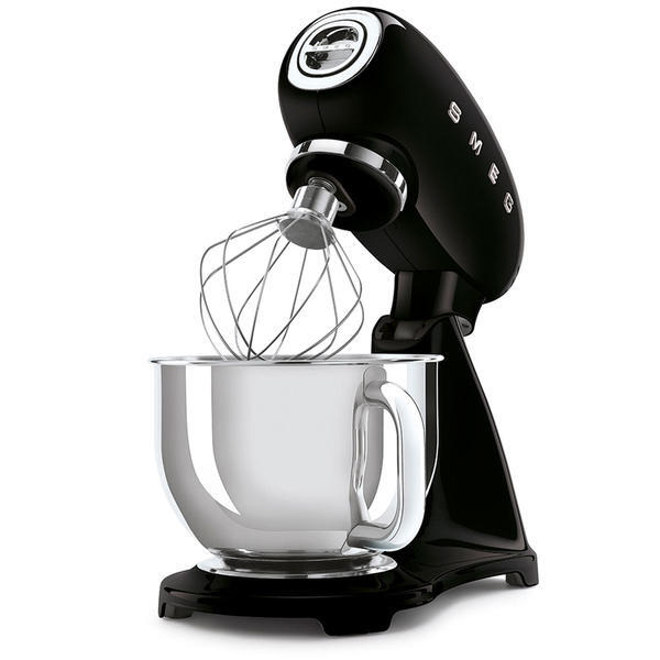 خلاط قائم Smeg SMF03 أسود 4.8 لتر - منتج بريطاني