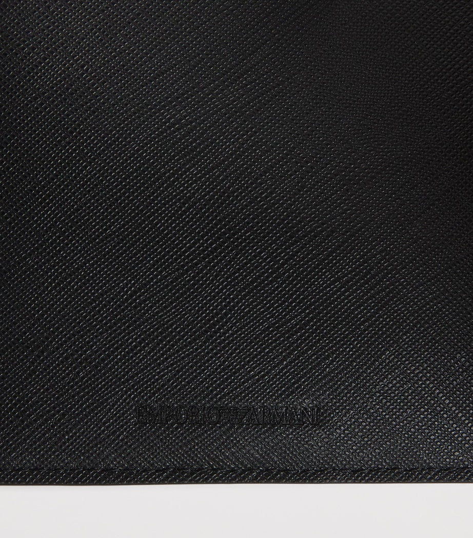 Emporio Armani Saffiano leather passport holder, UK version