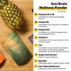 Cannaray gut brain wellness powder pineapple mango 150g, UK version