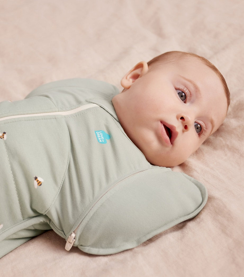 Love to Dream Bee swaddle transition bag 2.5 tog, UK version