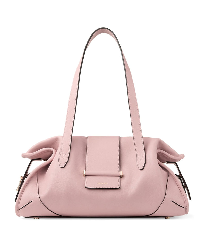 Jimmy Choo medium leather bar holdall bag (British brand)