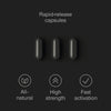 SuperSelf Activated Charcoal 2000mg 180 capsules - British product