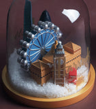 Harrods London skyline dome tree decoration, UK version