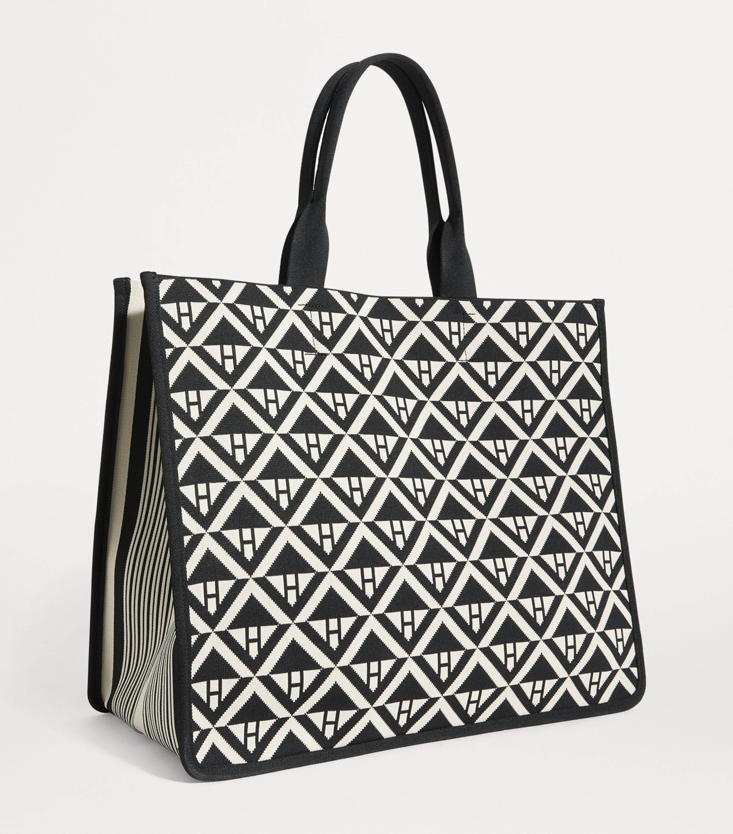 Harrods large geometric tote bag, UK version