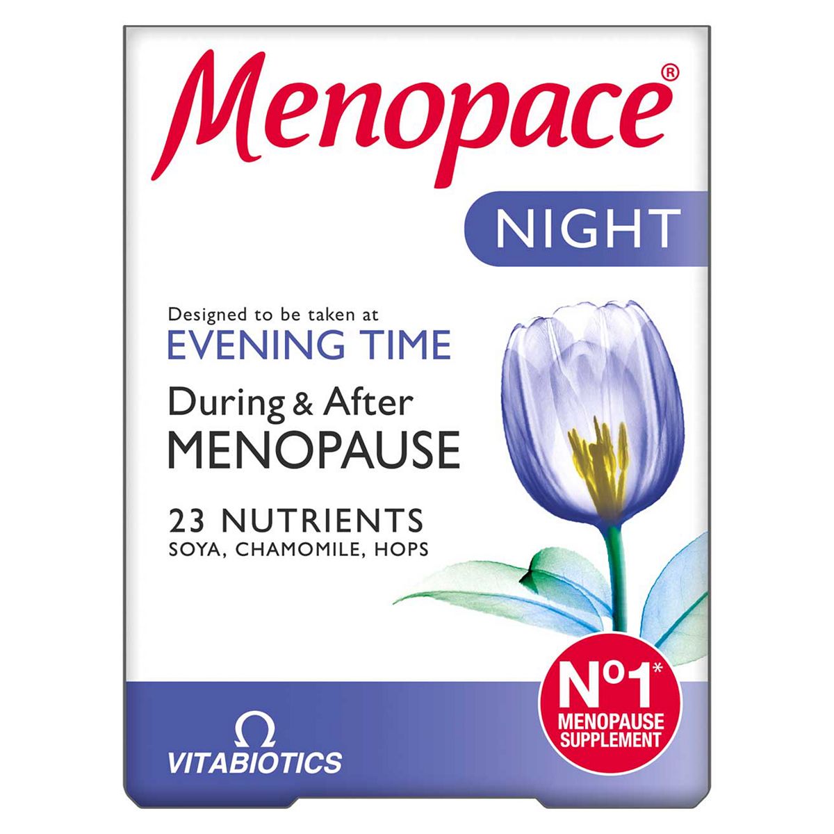 Vitabiotics Menopace Night - 30 Tablets GOODS Boots   