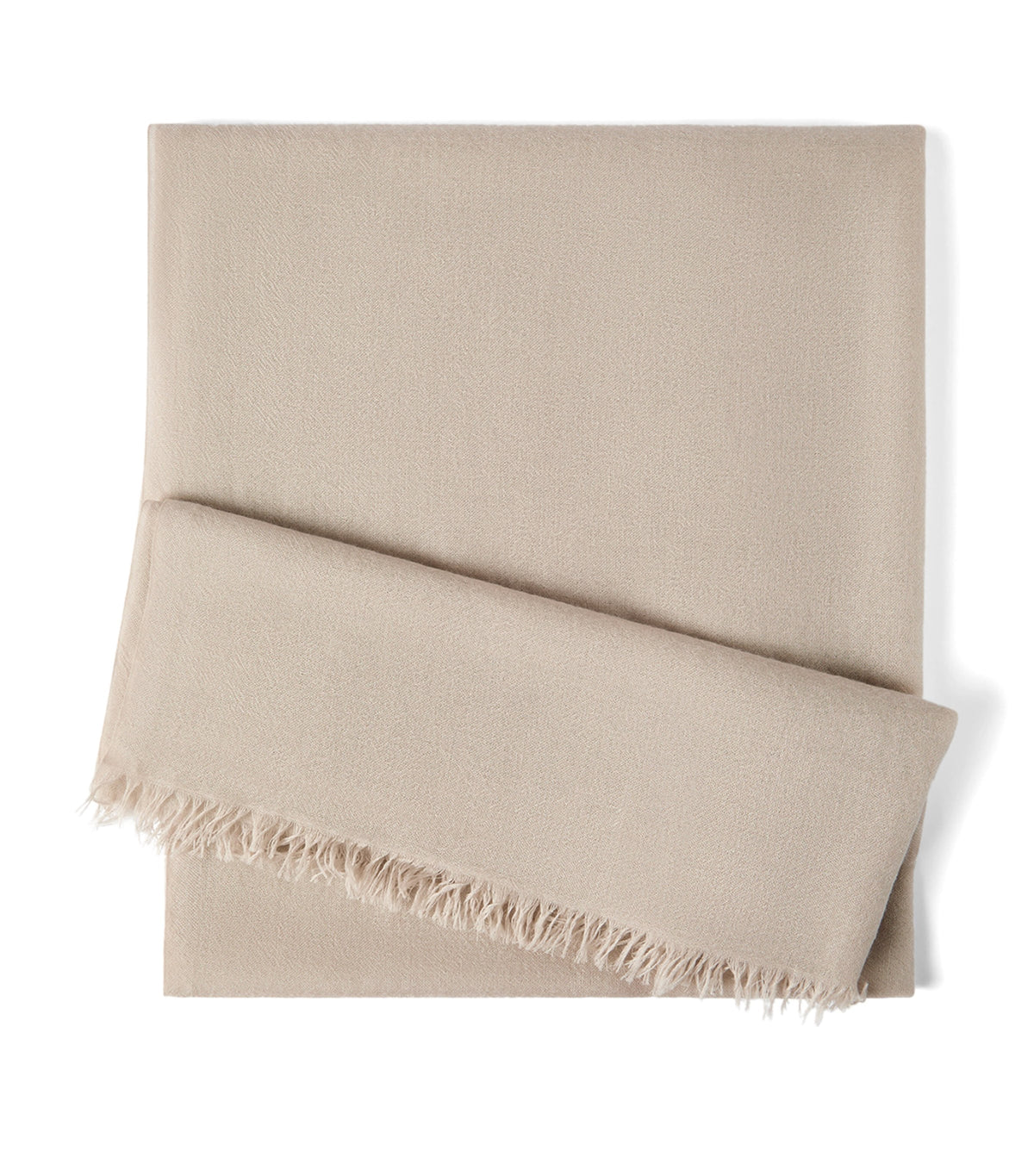 Cashmere-Silk Fringed Scarf