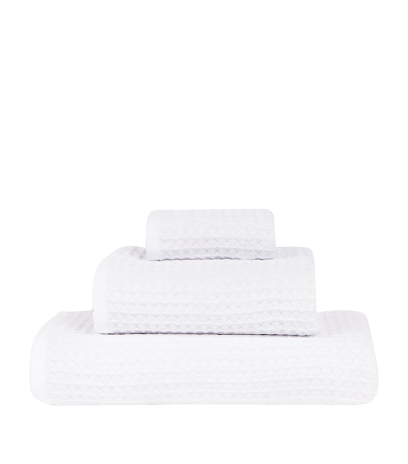Uchino Air Waffle bath towel 70cm x 140cm (British brand)