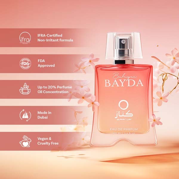 Bellavita Bahiya Bayda eau de parfum 100ml (British brand)