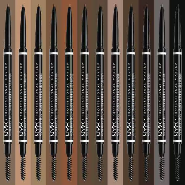 NYX Micro Brow Pencil Rich Auburn imported from the UK