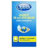 Optrex Hayfever & Allergy Itchy Eye Drops 10ml GOODS Superdrug   