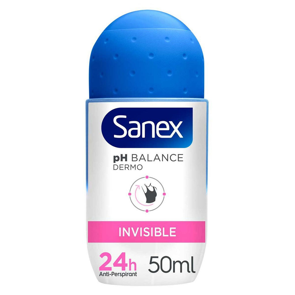 Sanex Dermo Invisible Dry Antiperspirant Roll On Deodorant 50ml