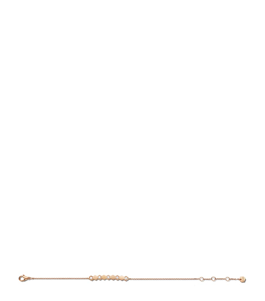 Chaumet rose gold diamond bracelet (British brand)