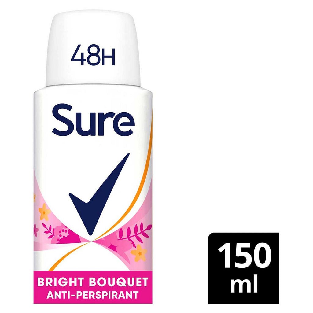 Sure Women Anti-perspirant Bright Bouquet Deodorant Aerosol 150ml