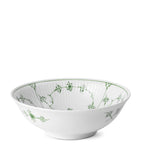 Royal Copenhagen Porcelain Green Fluted Plain Bowl 16cm, imported from the UK