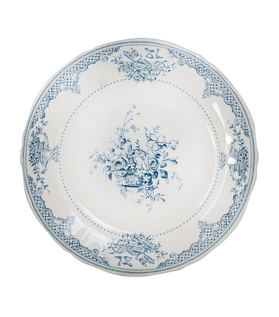 Gien Dépareillé dessert plates set of 6 ceramic, UK version