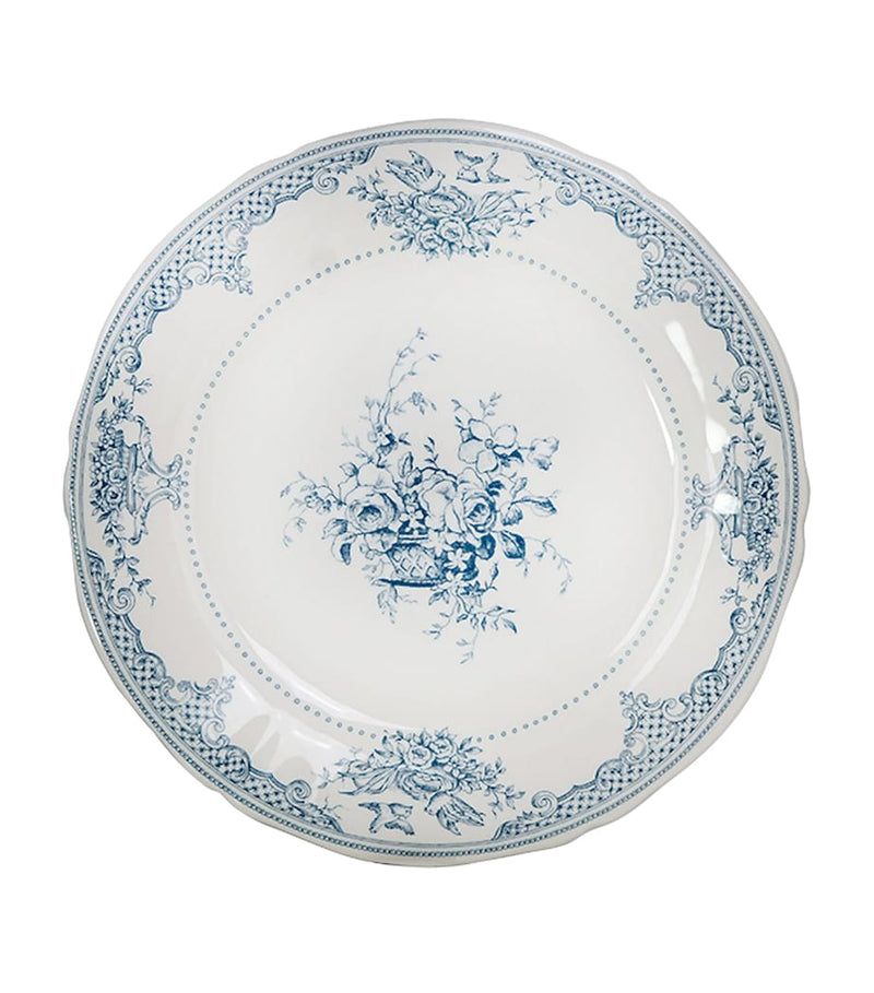 Gien Dépareillé dessert plates set of 6 ceramic, UK version