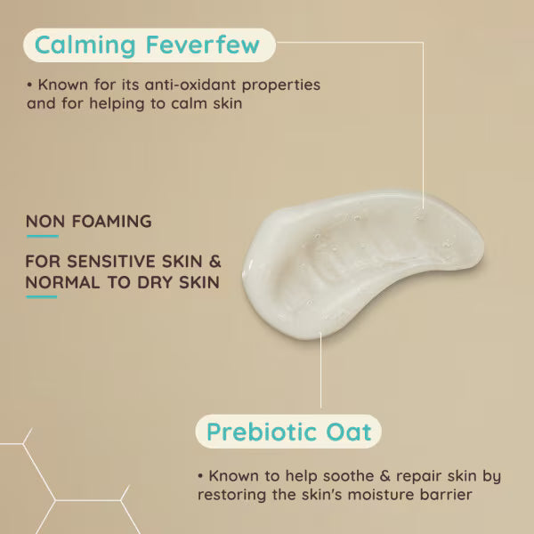 Aveeno Face Calm + Restore Cleanser 200ml - British product