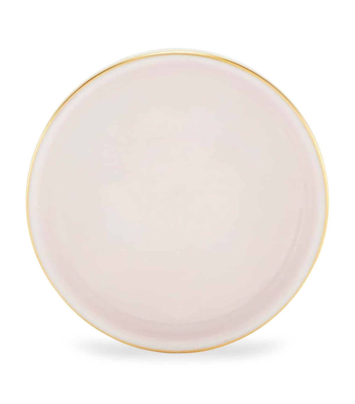 GINORI 1735 porcelain butter dish Rosa 10cm, UK version