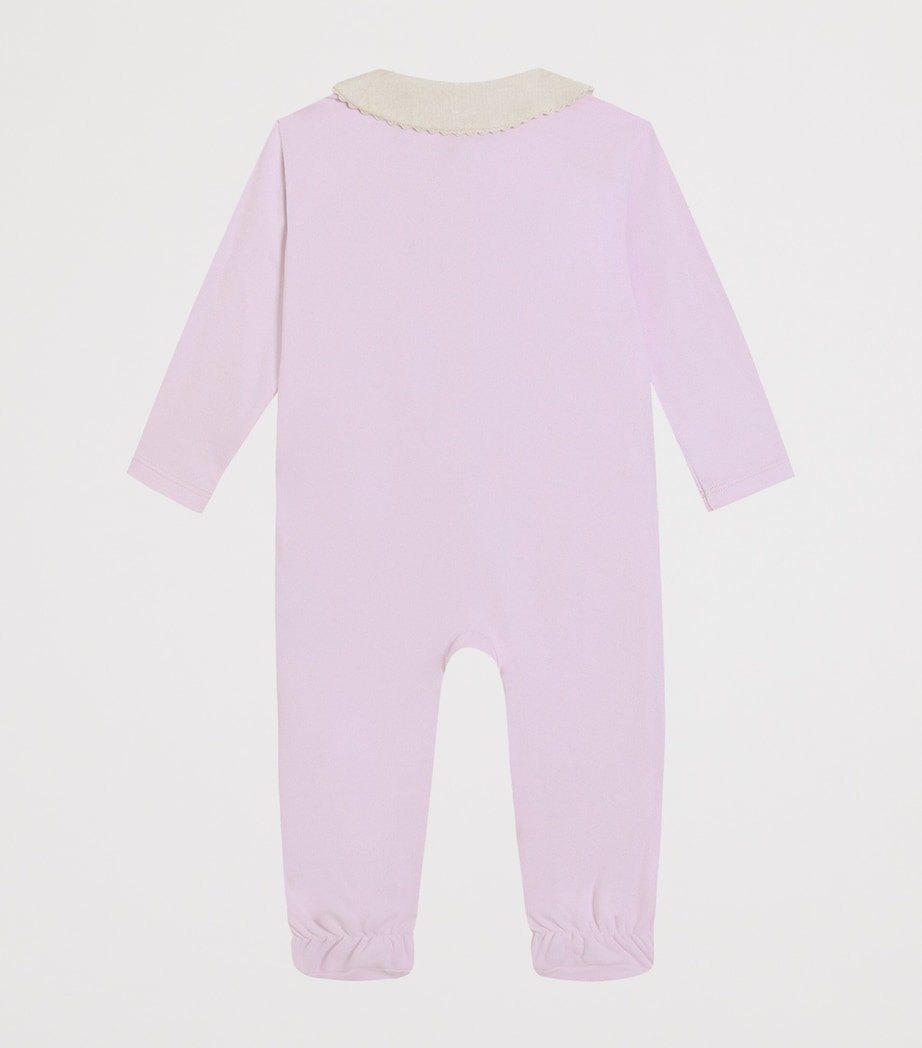 Dolce&Gabbana Kids cotton all-in-one bib and hat set 0-24 months, UK version
