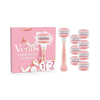 Venus Spa Breeze razor handle with 8 blades, UK version