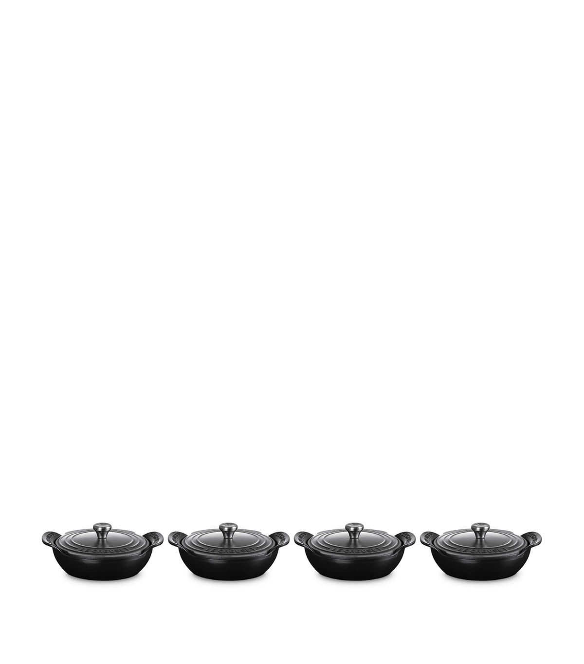 Le Creuset Gourmand mini braisers set of 4 13cm, UK version
