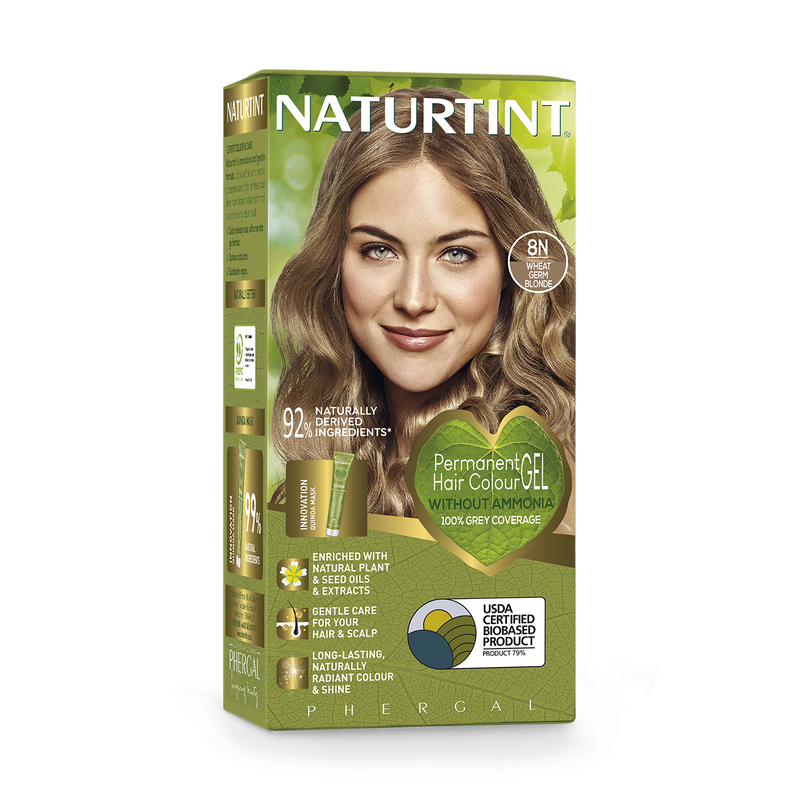 Naturtint permanent hair colour 8N Wheat Germ Blonde - British product