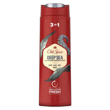 Old Spice Shower Gel Deep Sea 400ml Men's Toiletries Boots   