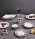 Wedgwood Renaissance Grey serving platter 36cm (British brand)