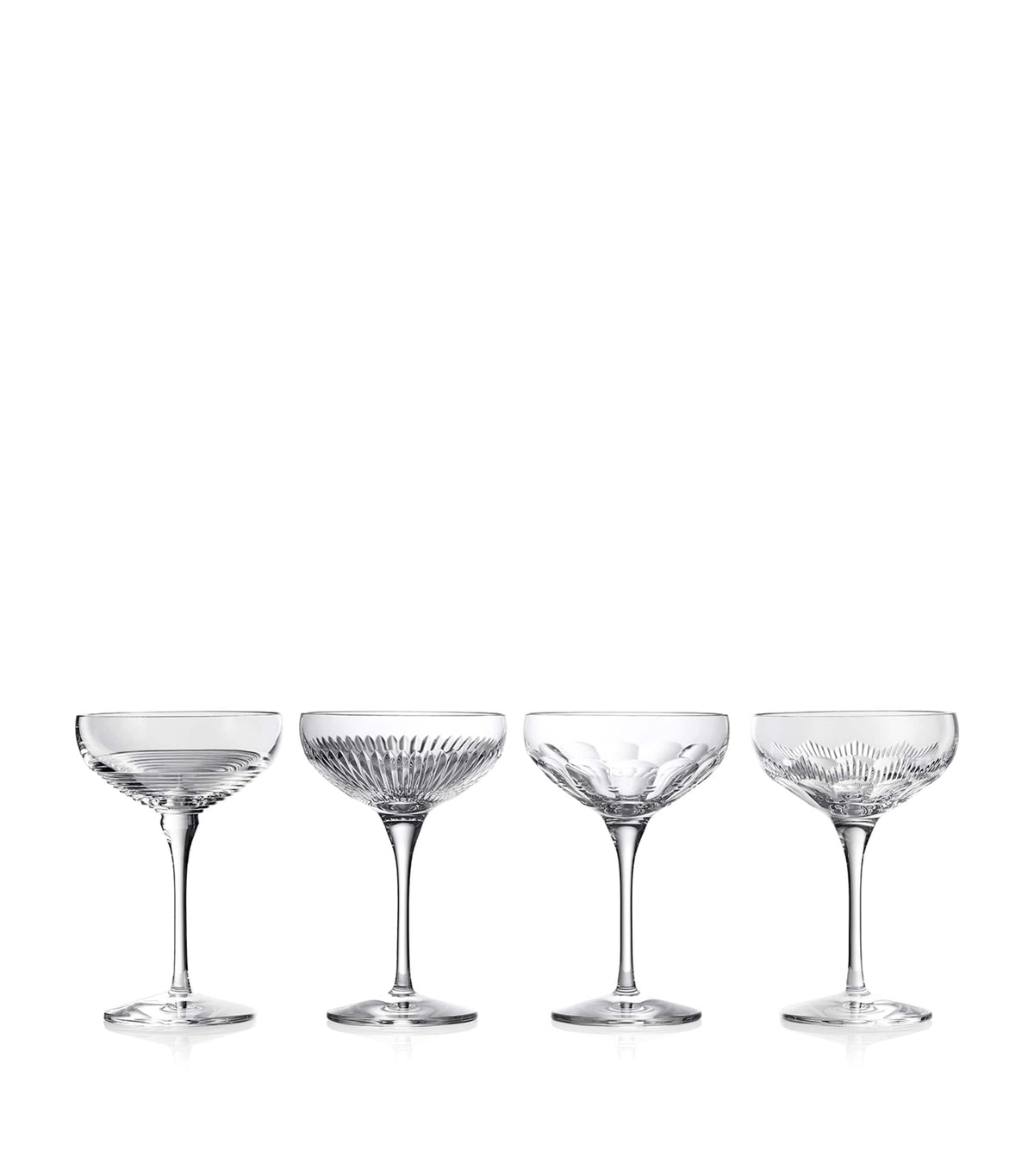 Waterford Mixology Circon large coupe glasses set of 4 (280ml) (British brand)