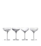 Waterford Mixology Circon large coupe glasses set of 4 (280ml) (British brand)