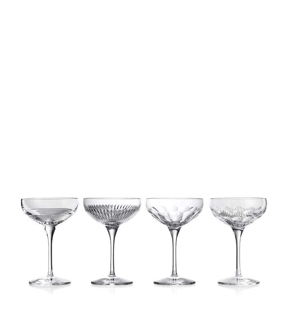 Waterford Mixology Circon large coupe glasses set of 4 (280ml) (British brand)