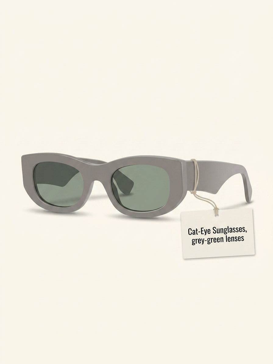 Gucci wrap sunglasses multi/green acetate (British brand)