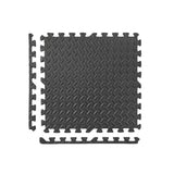 Phoenix Fitness Grey 4 Pack Interlocking Floor Tiles