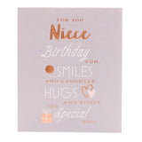 George Home Niece Graphic Text Birthday Card General Household ASDA   