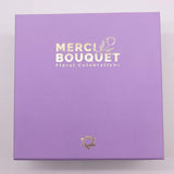 Merci Boutique soap bouquet Blue Dream Square, imported from the UK