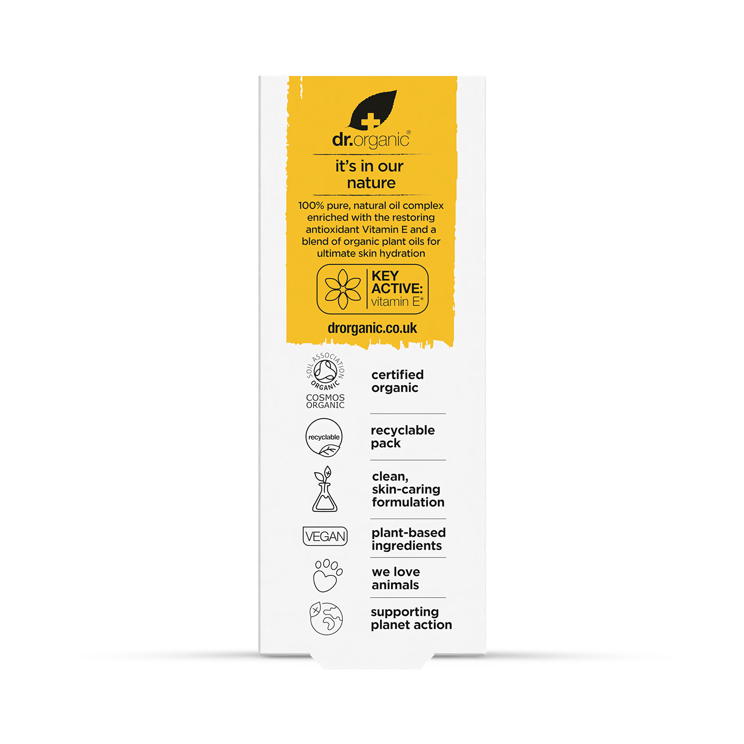 Dr Organic Vitamin E Pure Oil Complex 50ml - British product