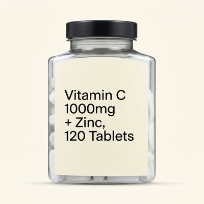 Holland & Barrett Holland & Barrett Vitamin C & Zinc 120 Tablets- Buy online at McGrocer