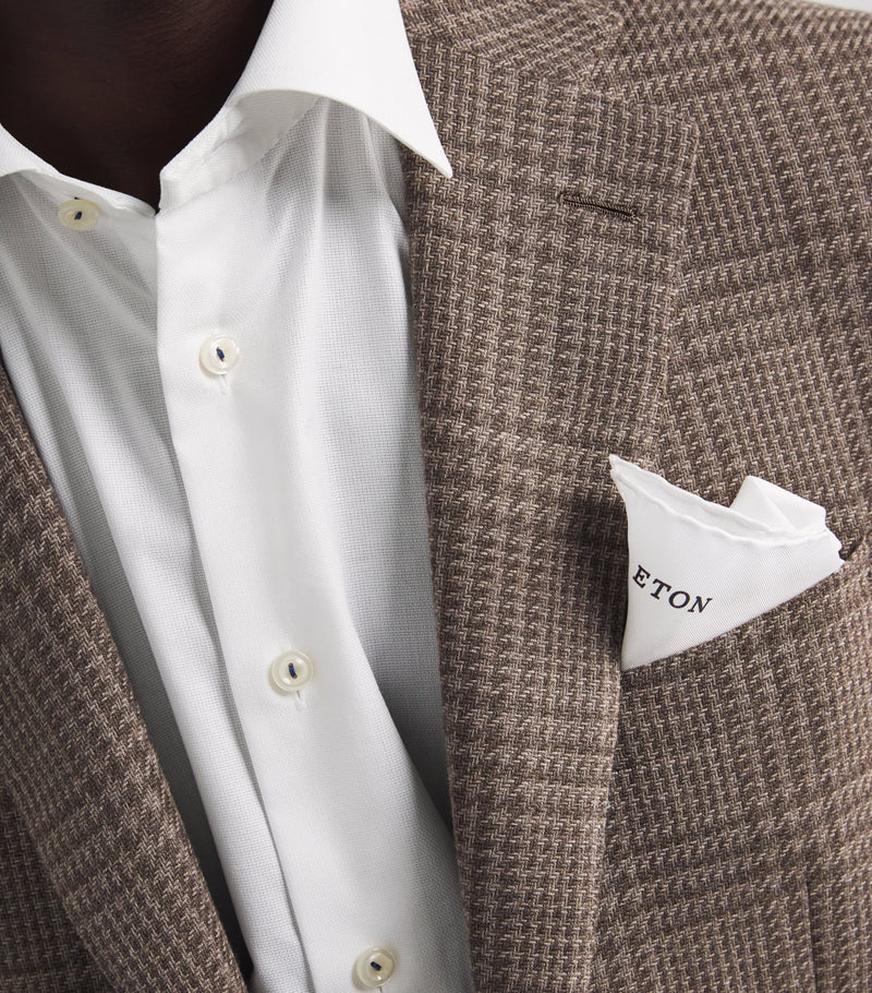 Eton silk pocket square - British product
