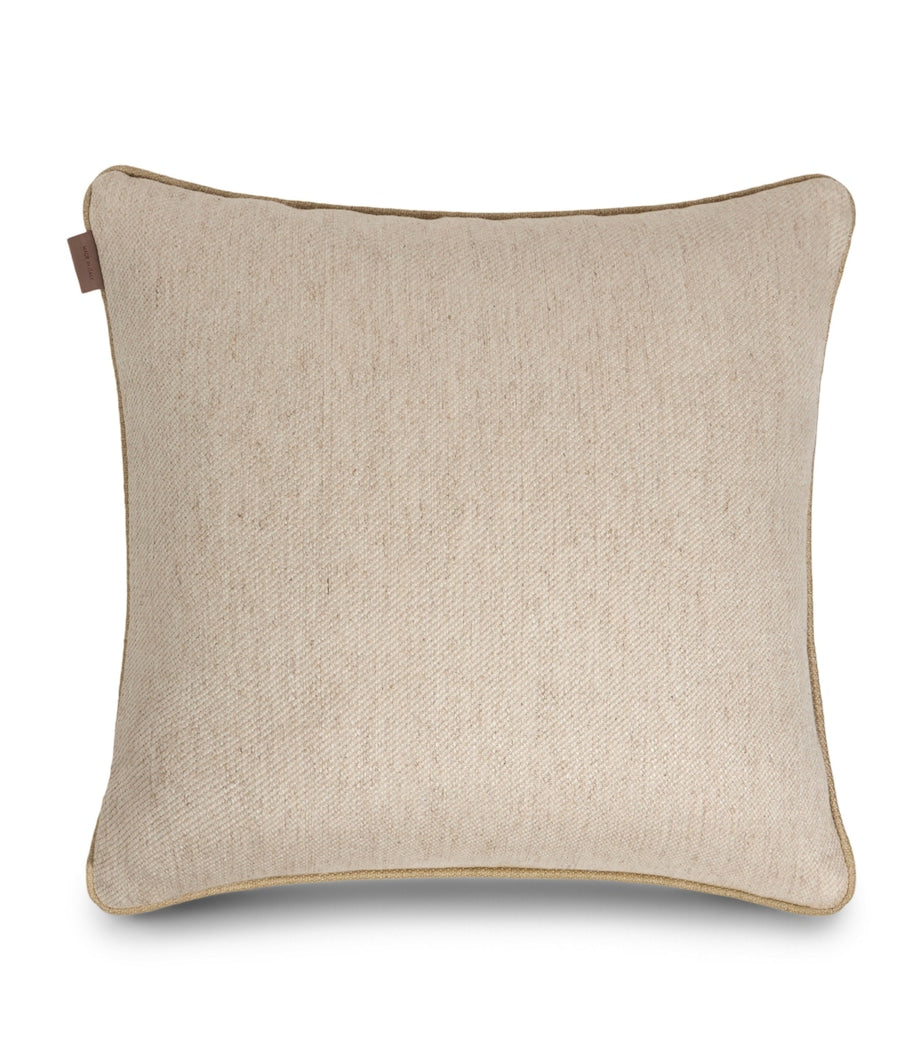 Etro Leinen besticktes Emilia Kissen 45 cm (Britische Marke)