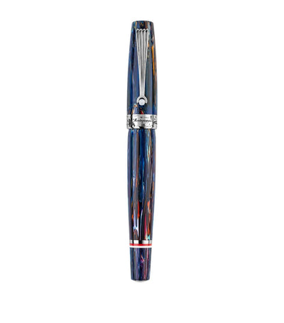 Harrods Ocean Collection Fountain Pen with Seashell Clip and Engraved Nib, 14cm Length- Buy online at McGrocer