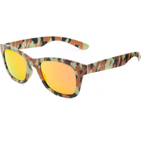 Police multicoloured S194450GE8R sunglasses with injected frame, imported from the UK