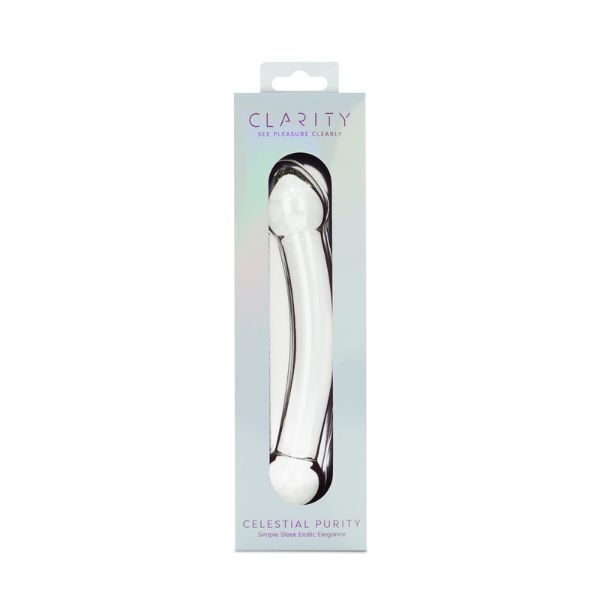 Clarity glass dildo Celestial Purity, imported from the UK