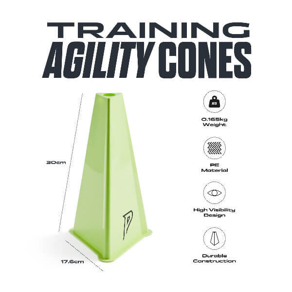 Phoenix Fitness agility cones pack of 6, imported from the UK