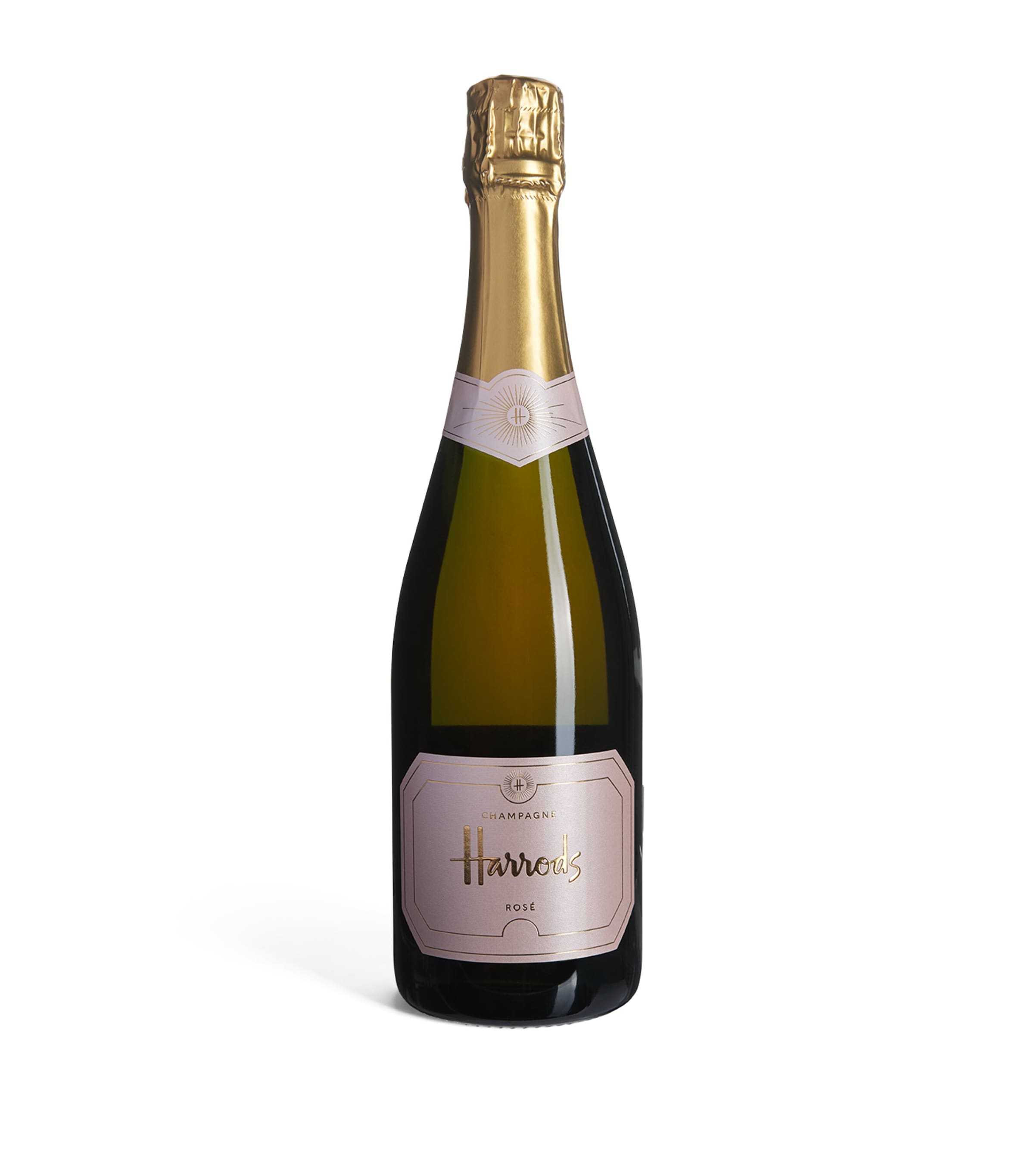Harrods Rosé Champagne Non Vintage 75cl, UK version