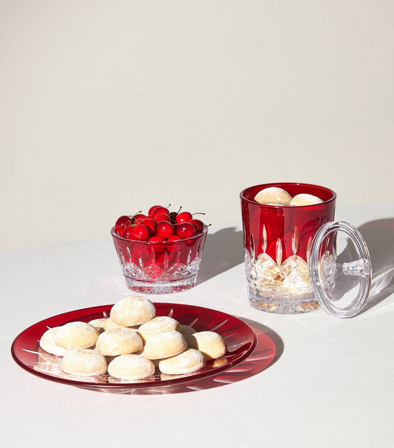 Waterford Crystal Lismore biscuit barrel (British brand)