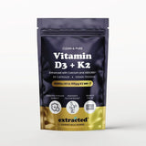 Extracted Vitamin D3 K2 supplement 60 capsules - British product