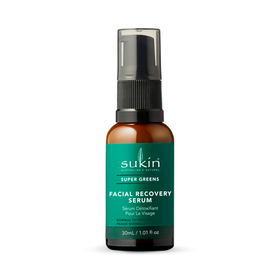Holland & Barrett Sukin Super Greens Recovery Serum Ansiktsserum 30ml- Kjøp online hos McGrocer