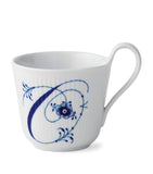 Royal Copenhagen porcelain Fluted Alphabet mug, imported from the UK