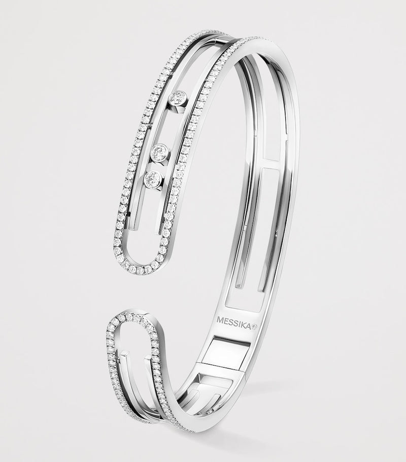Messika Move 10th birthday diamond bangle 0.91ct - British product