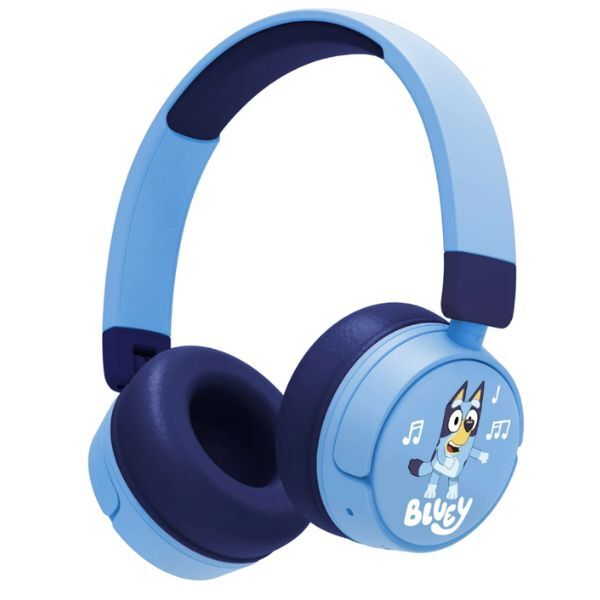 OTL Bluey wired headphones and karaoke microphone bundle, imported from the UK